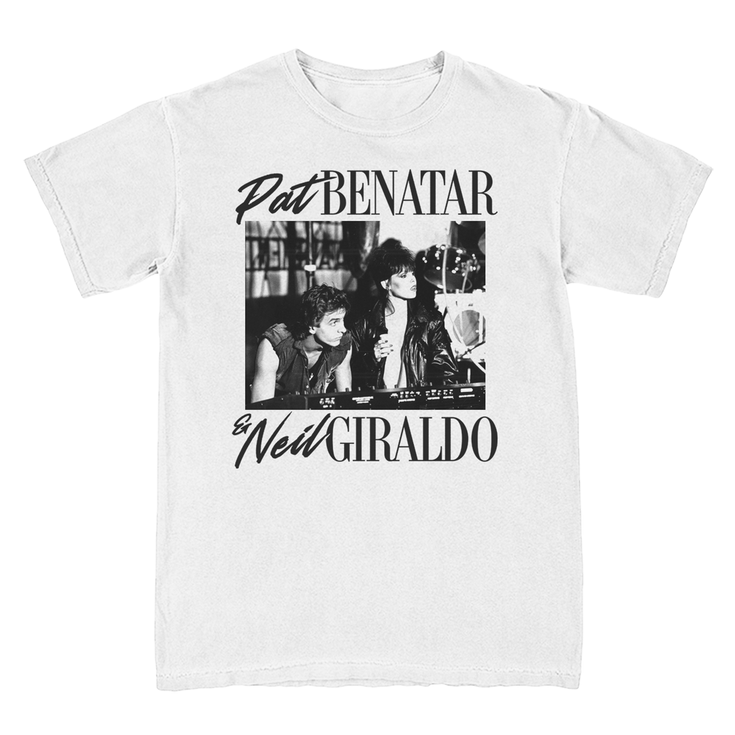 White Vintage Photo Tee