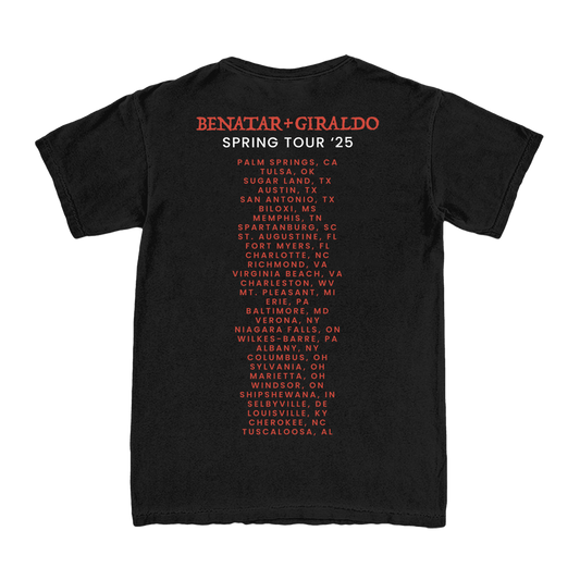 Spring 2025 Tour Red Tee