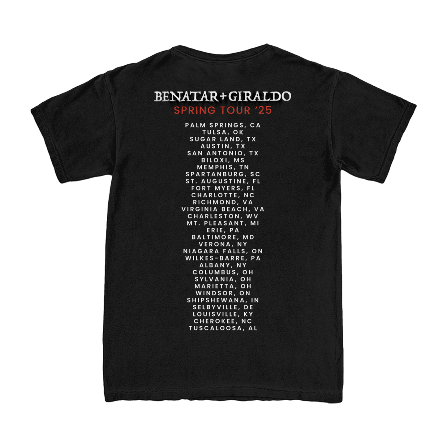 Spring 2025 Tour Tee